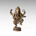 Religion Bronze Sculpture Ganesha/Ganapati Decor Statue Buddha Tpfx-061